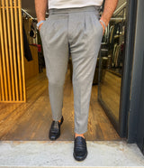 Officina Sartoriale: Pantalone d/pince e fibbie