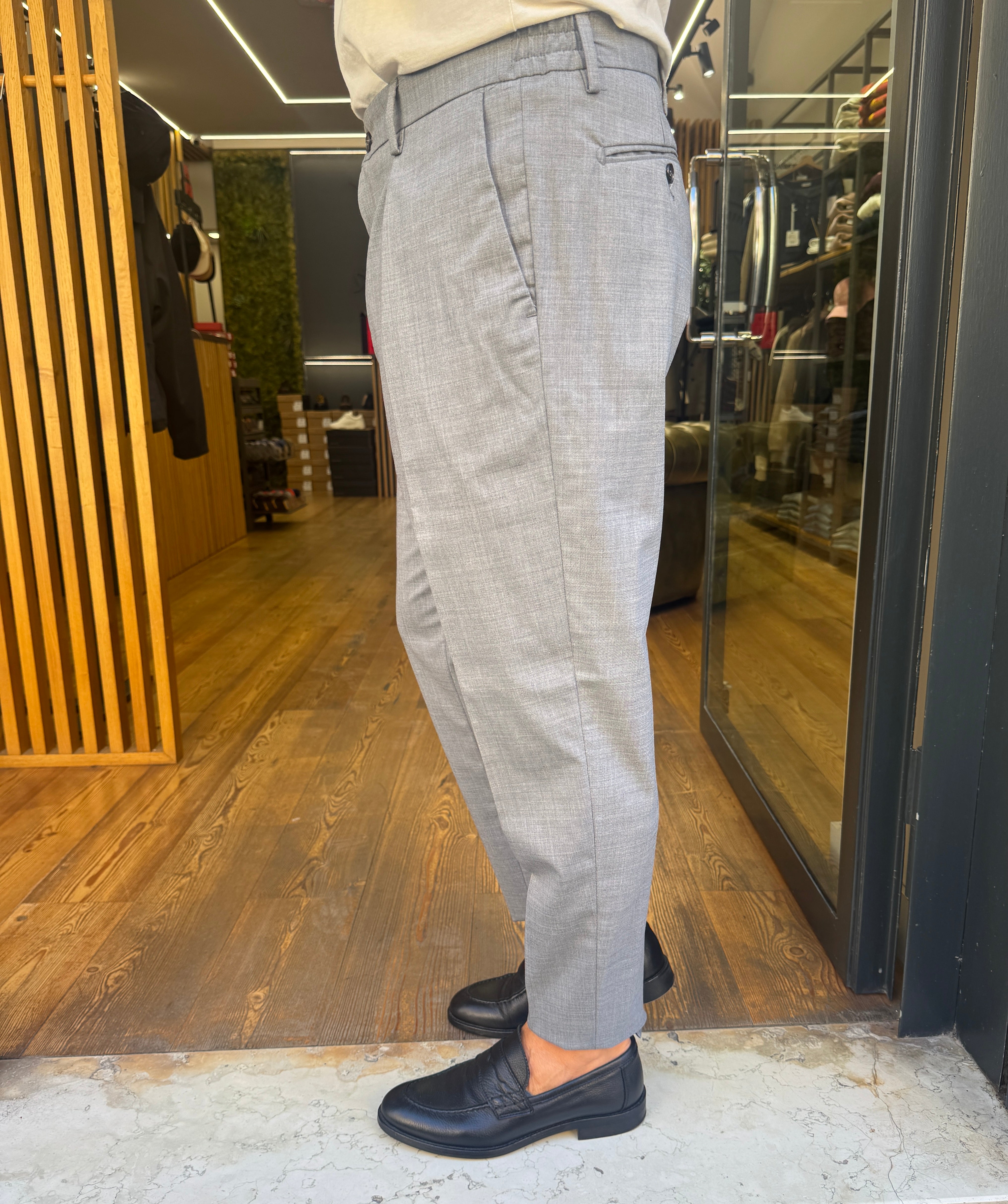 Entre Amis: Pantaloni con elastico comfort