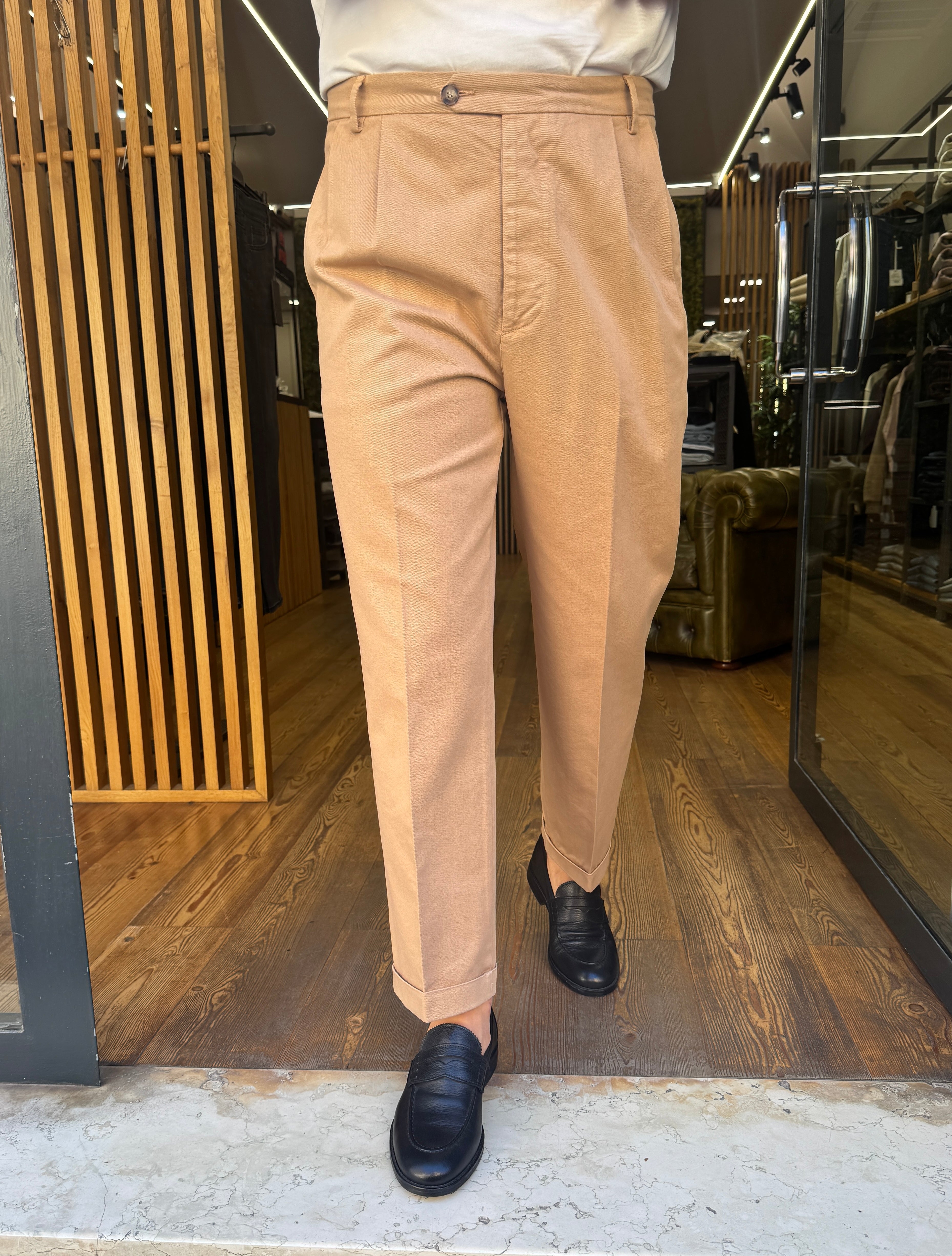 Bonheur: Oita/2004- Pantalone c/doppia pence