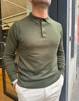 Squad: Mark- Maglia a polo in cotone con bottoni