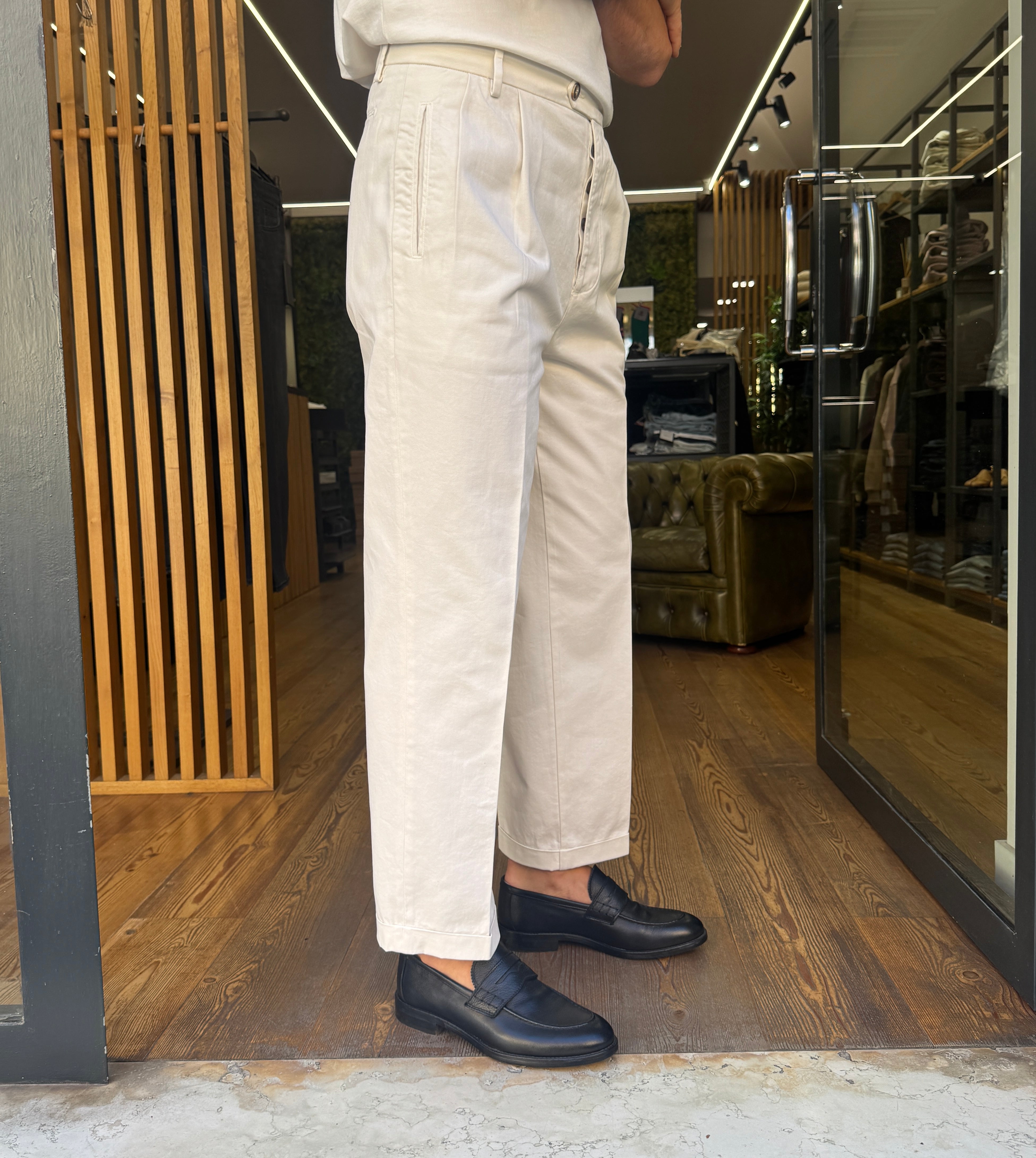 Bonheur: Oita/2004- Pantalone c/doppia pence