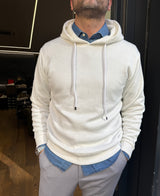 Alta: Cuffa- Felpa in maglia c/cappuccio