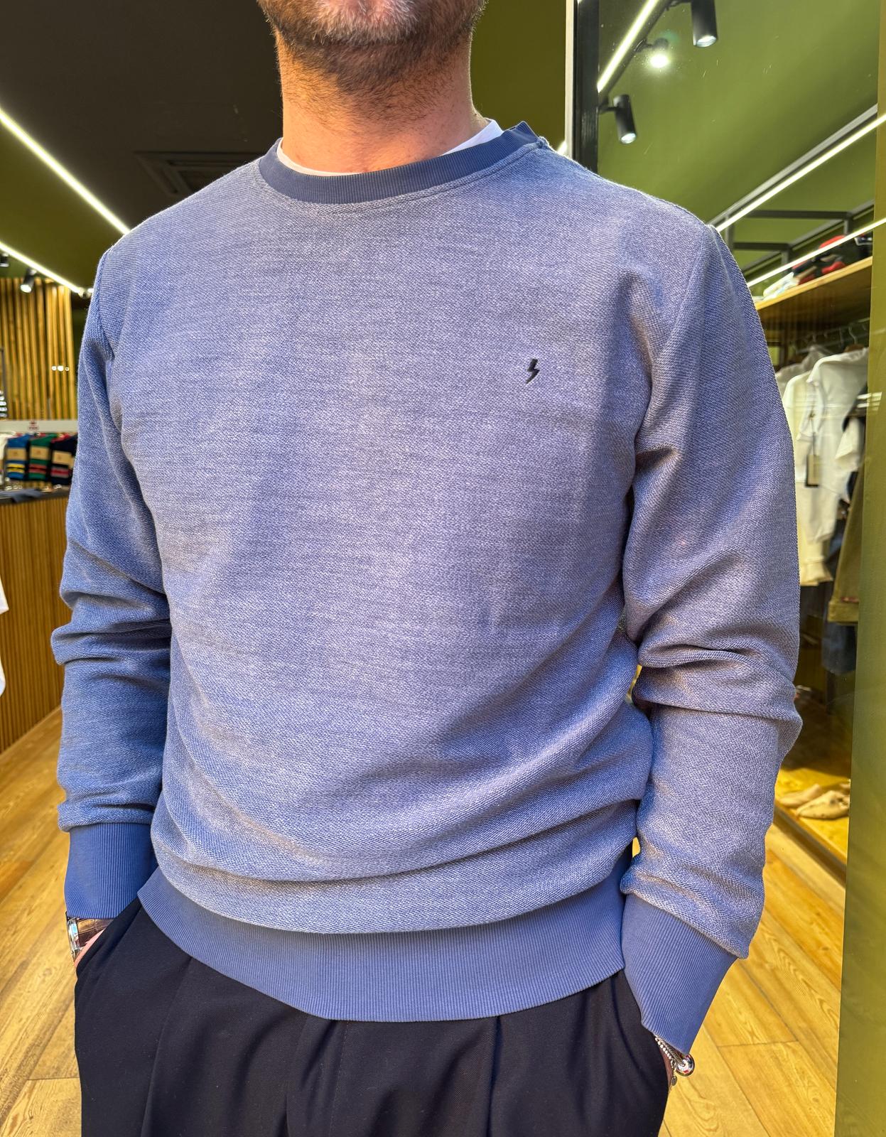 FERZO- CREW NECK SWEATSHIRT IN SPONGE