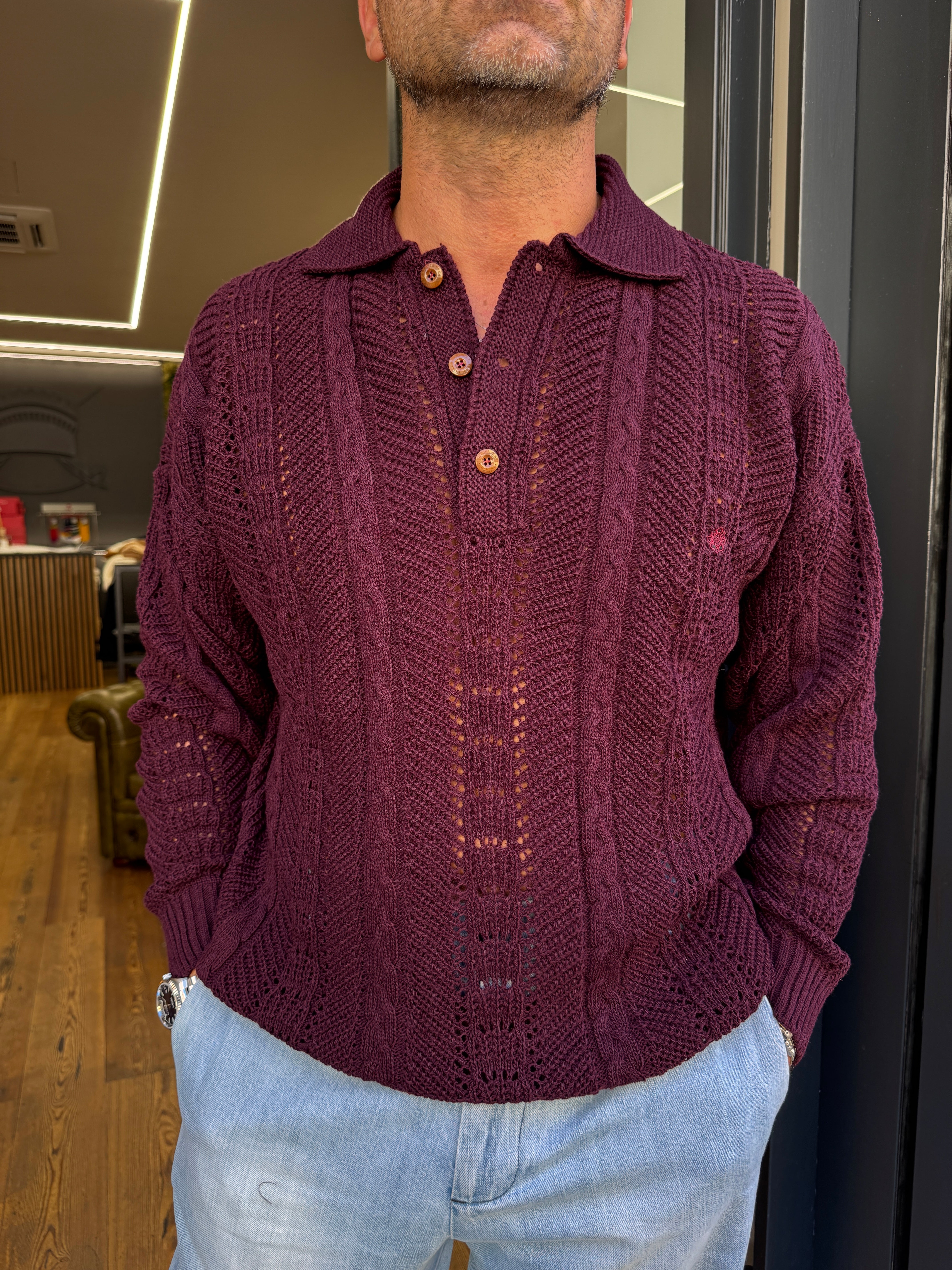 Telacruda: Russell-  Polo m/l overfit
