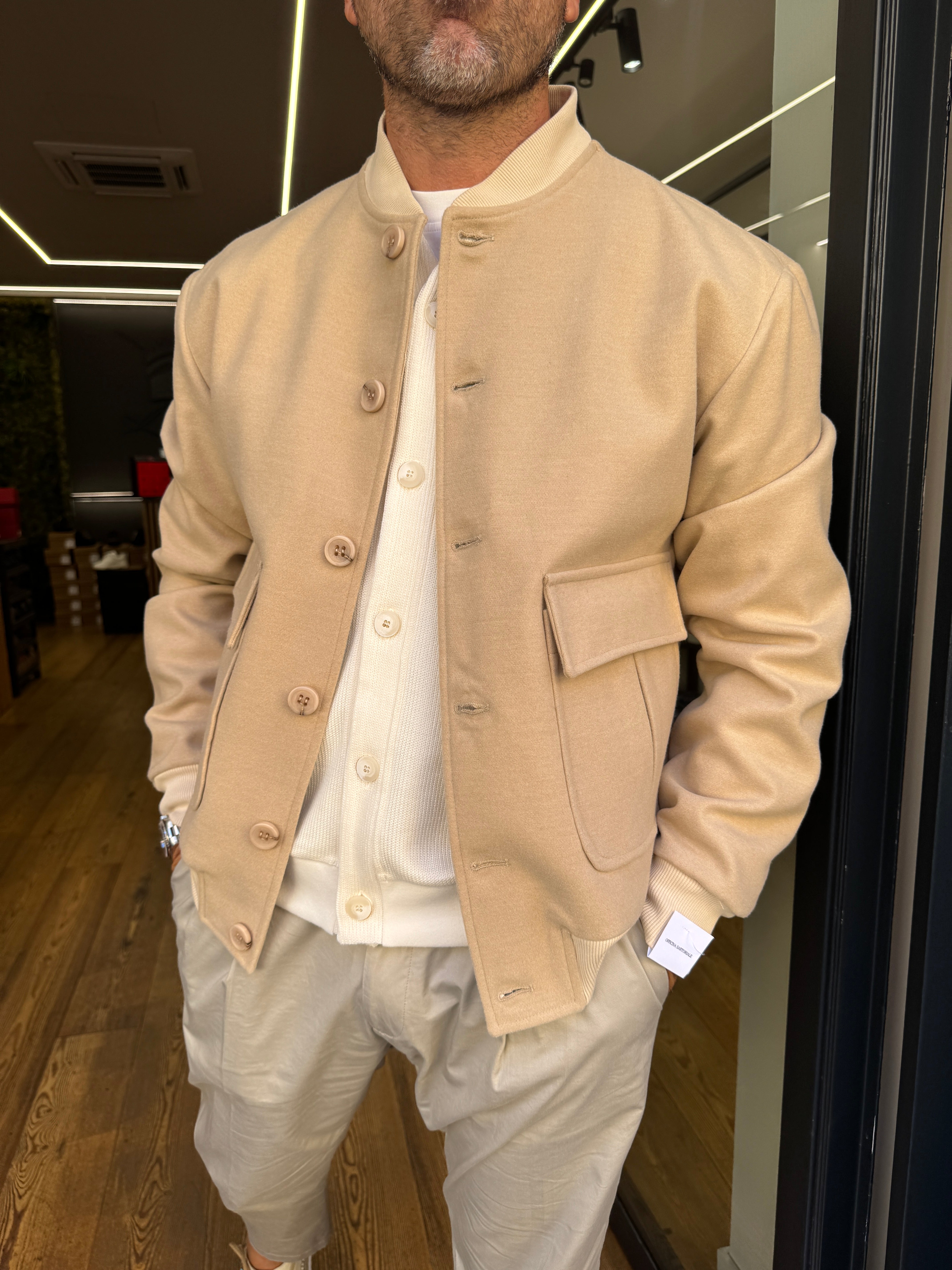 Officina Sartoriale: Bomber  in panno