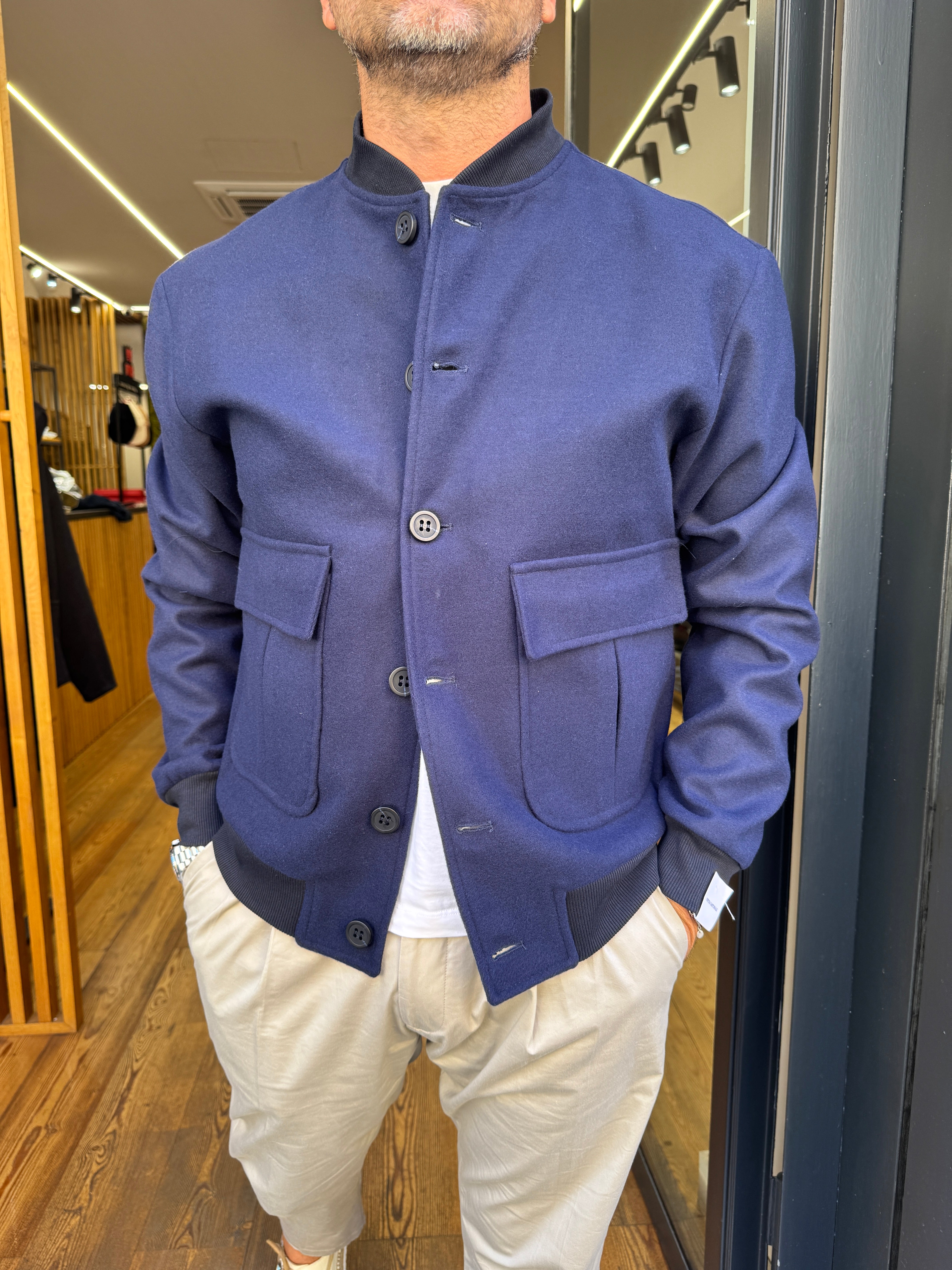 Officina Sartoriale: Bomber  in panno