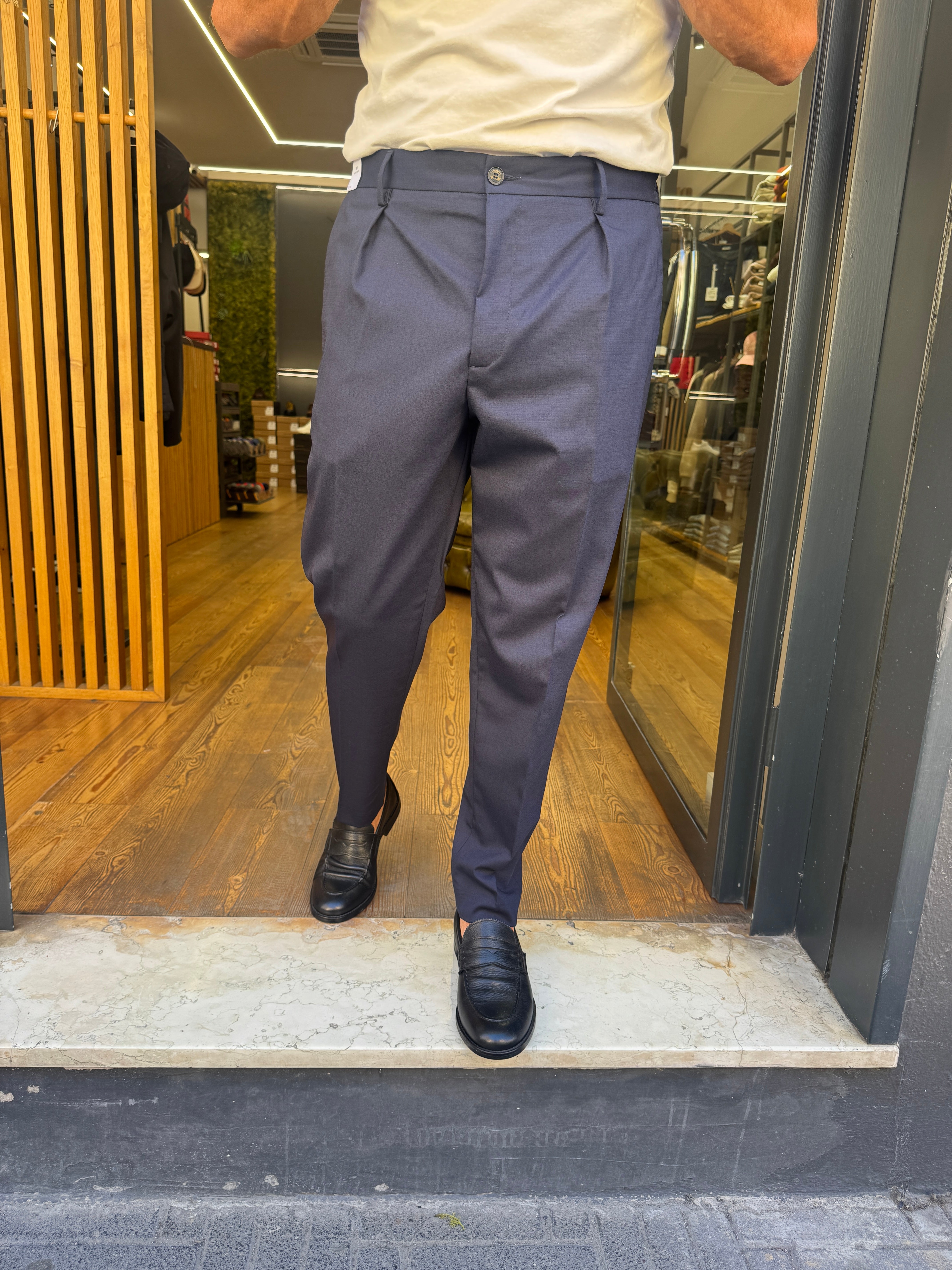 Entre Amis: Pantaloni con elastico comfort