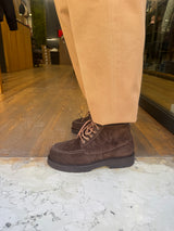 Kjore Project: Mak High- Stivaletto in pelle  scamosciato