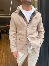 Squad: Cappotto corto con pettorina removibile