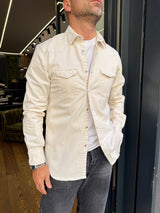 Altemflower: Camicia con bottoni e tasche