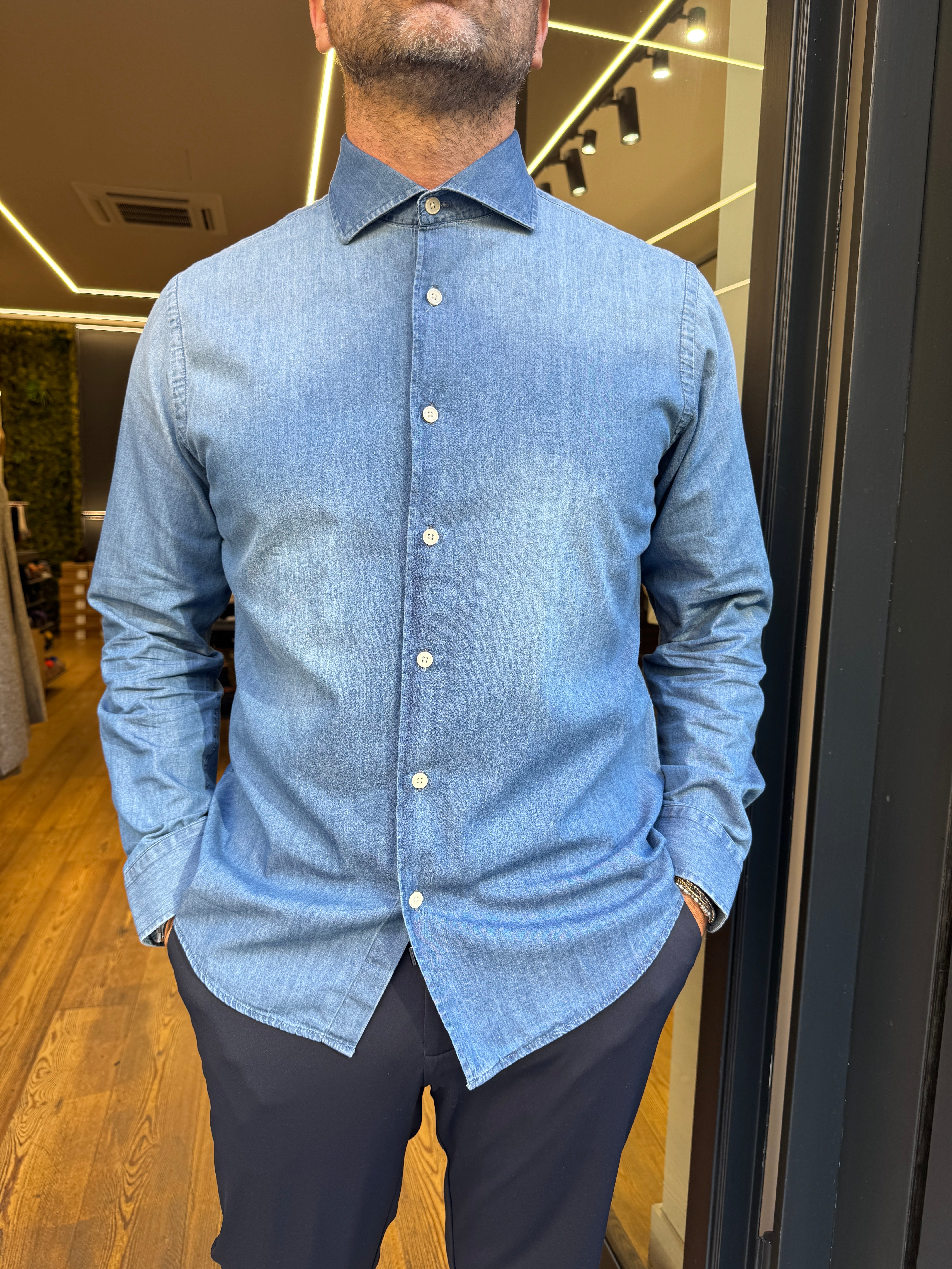 Alessandro La Mura: Camicia in denim