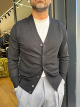 Diktat: Cardigan scollo a V in misto lana e cashmere