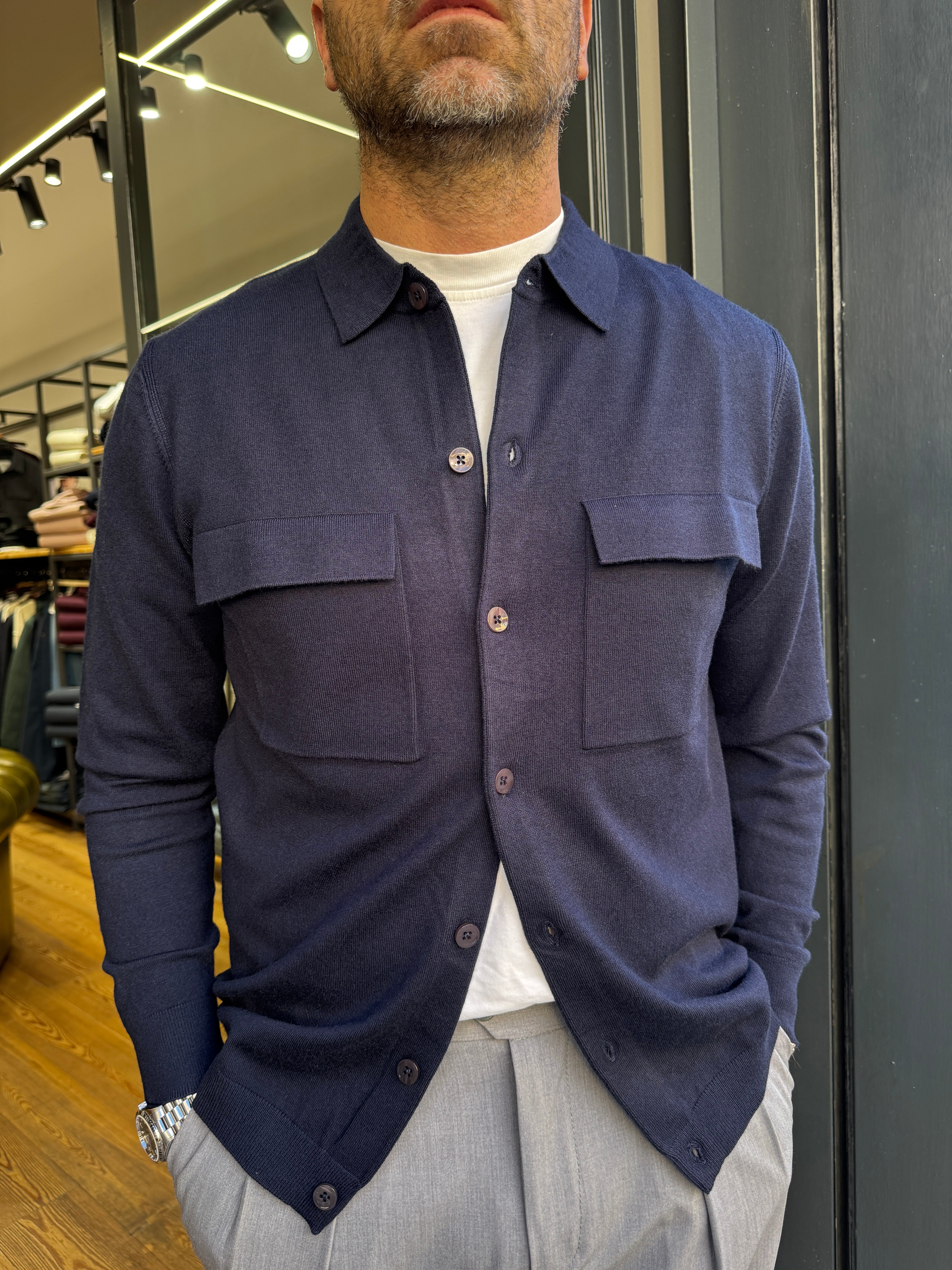 Diktat: Polo Camicia con tasche