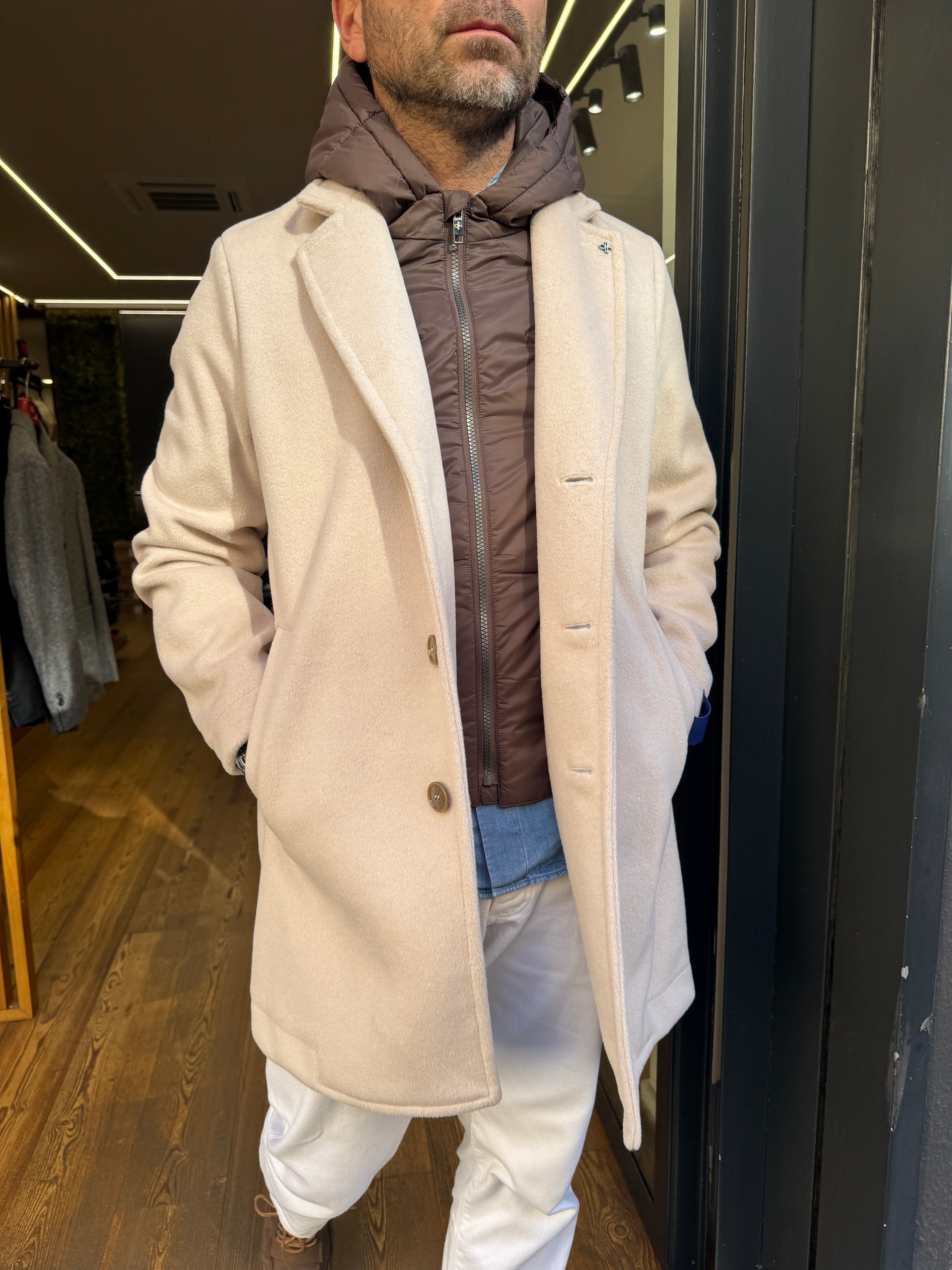 Distretto12: Cappotto H.Chest Coat Manchester