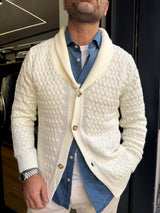 Squad: Cardigan collo scialle