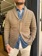 Squad: Cardigan collo scialle