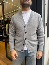 Diktat: Cardigan in misto lana con tasche