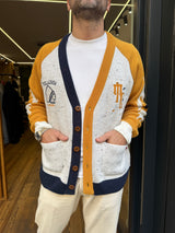 Telacruda: MO15- Cardigan overfit white