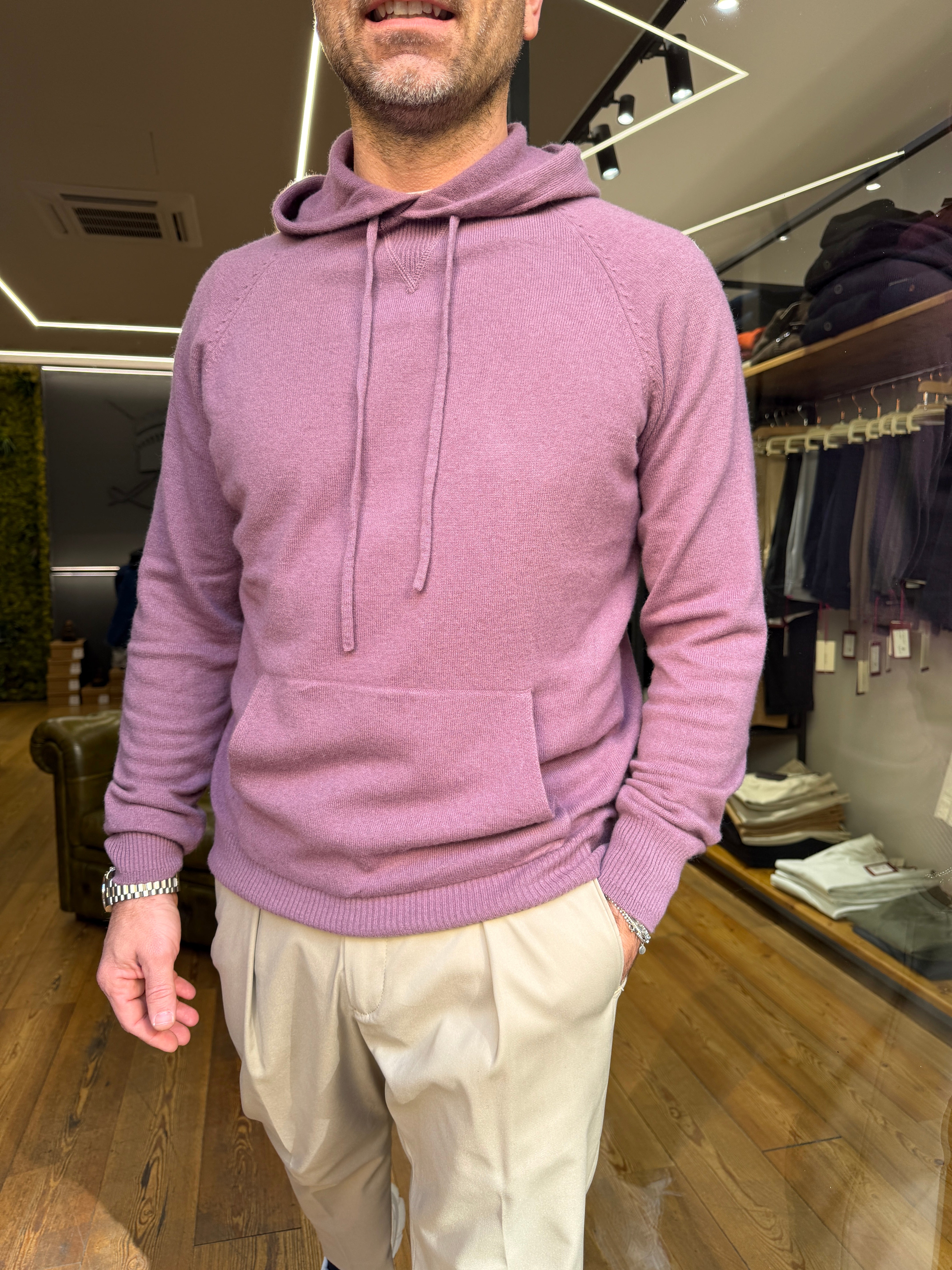 Diktat: Maglia con cappuccio