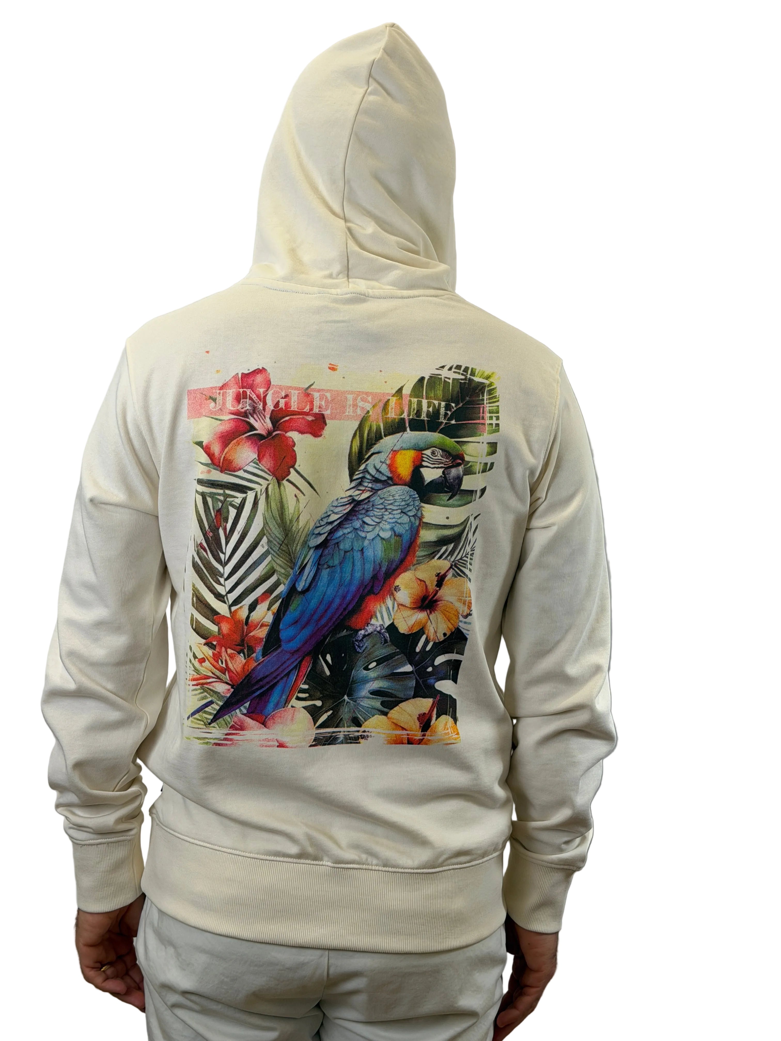 Trez: Flowp- Felpa con cappuccio