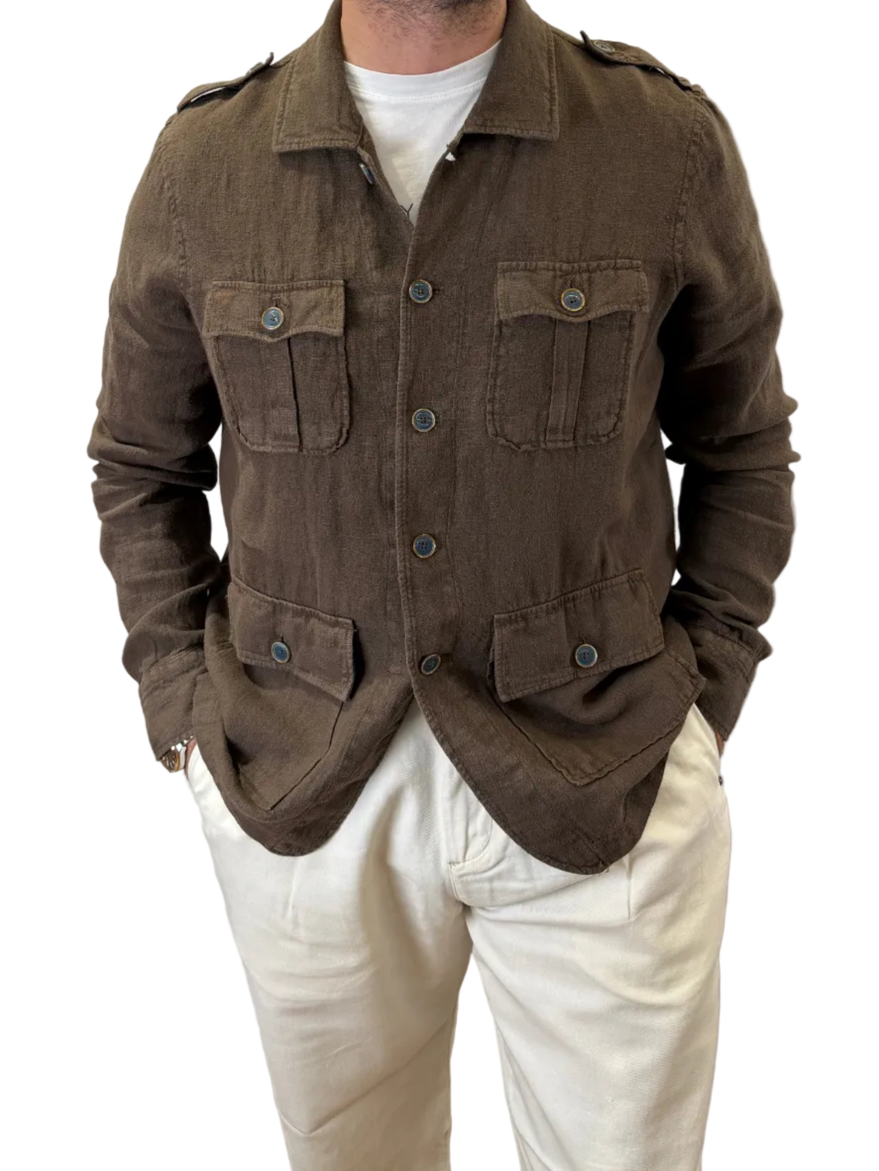 Alessandro la Mura: Camicia Sahariana