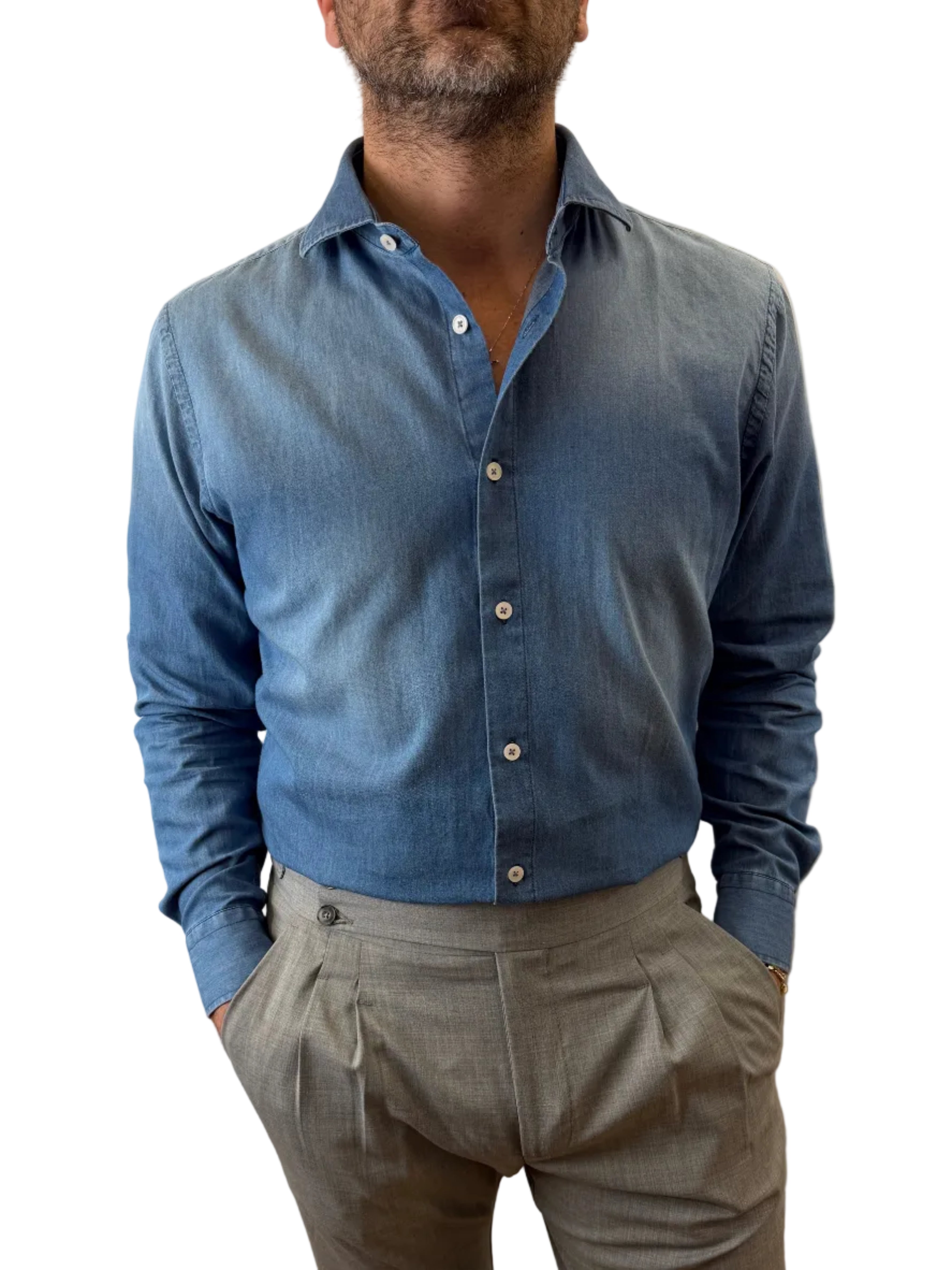 Alessandro La Mura: Camicia in denim