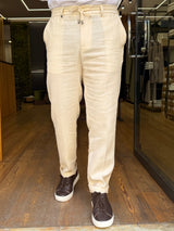 Distretto12: Pantalone- Relax T. Certo misto lino