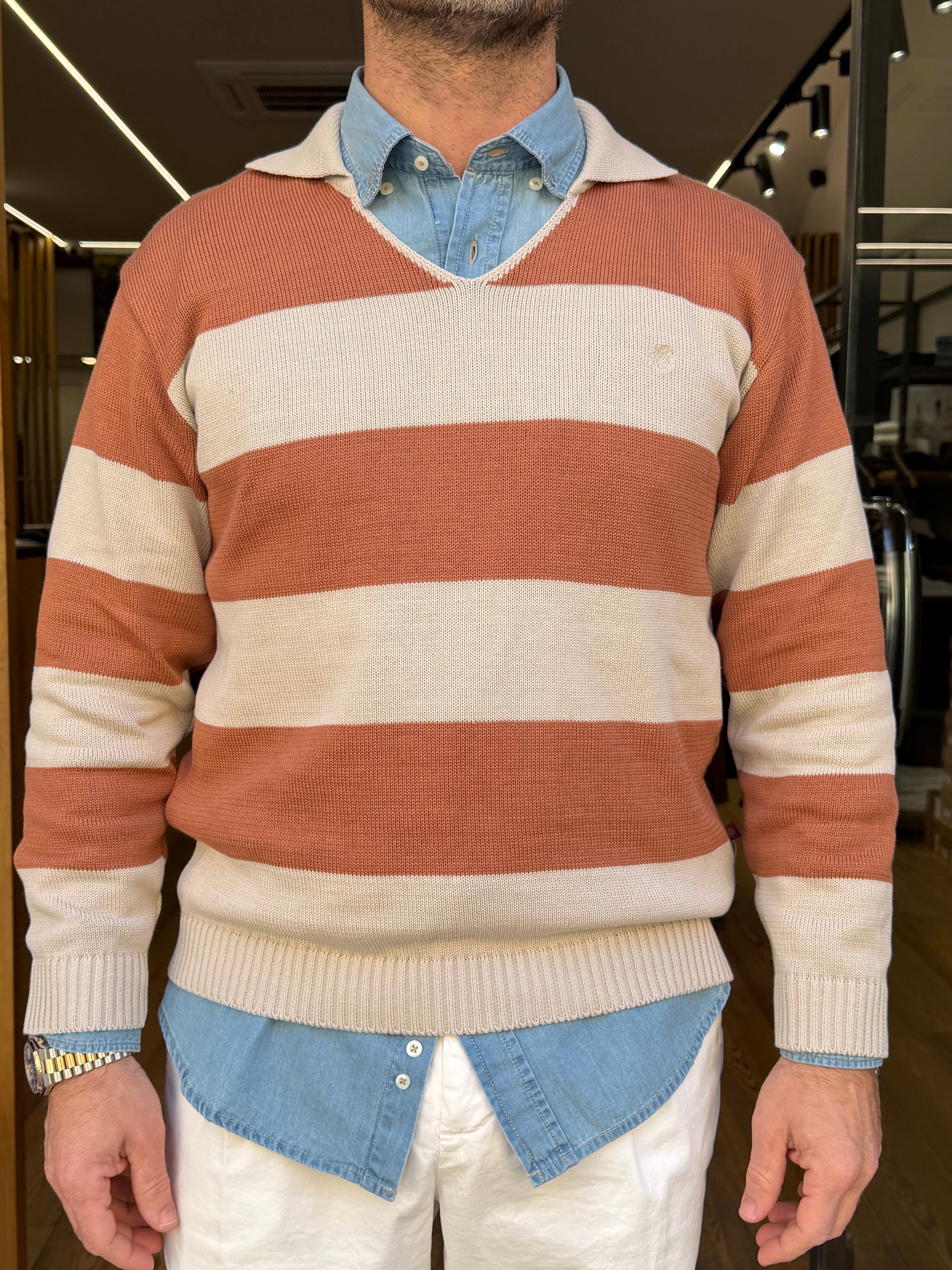 Telacruda: Polo Sweater