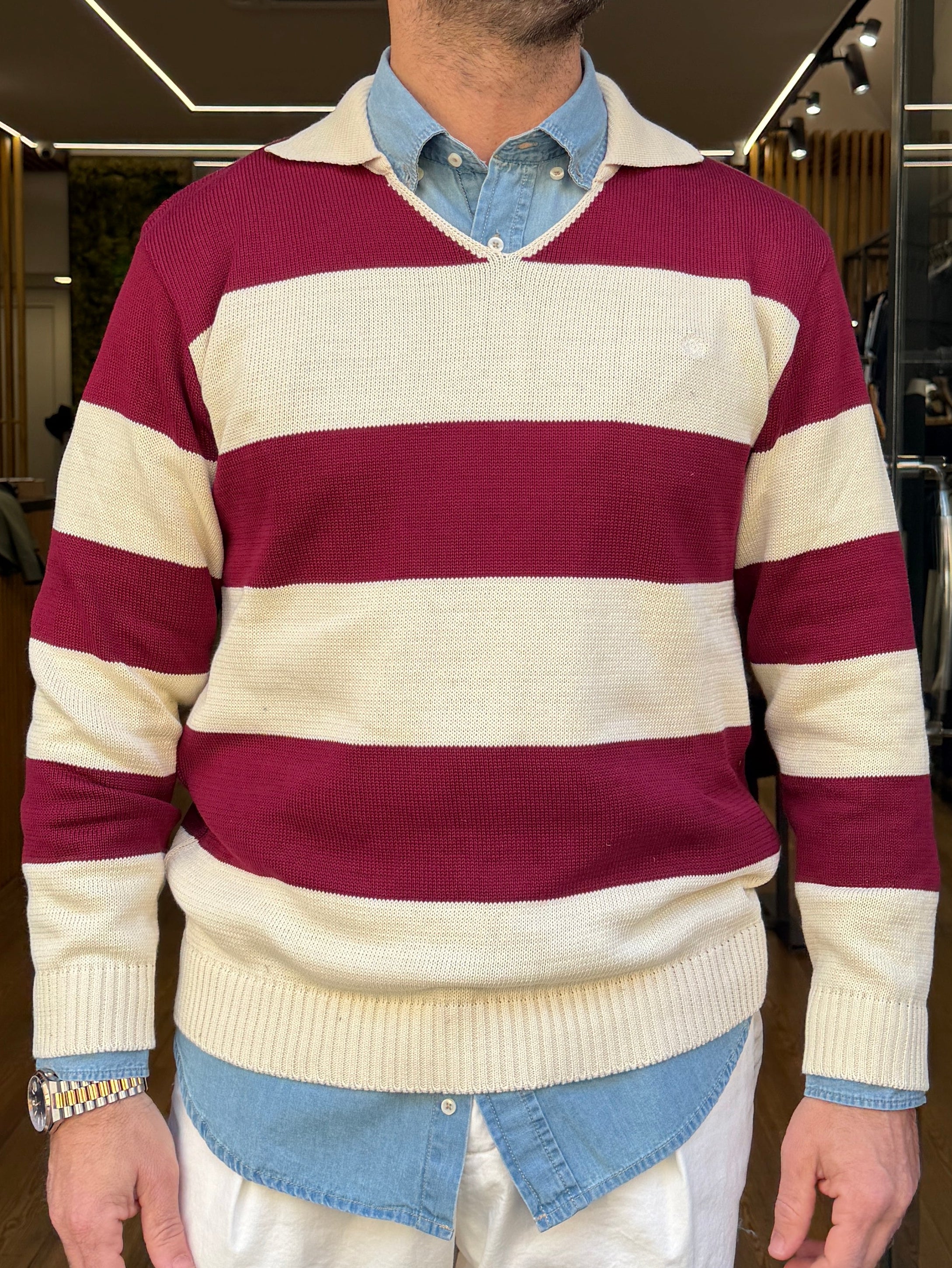 Telacruda: Polo Sweater
