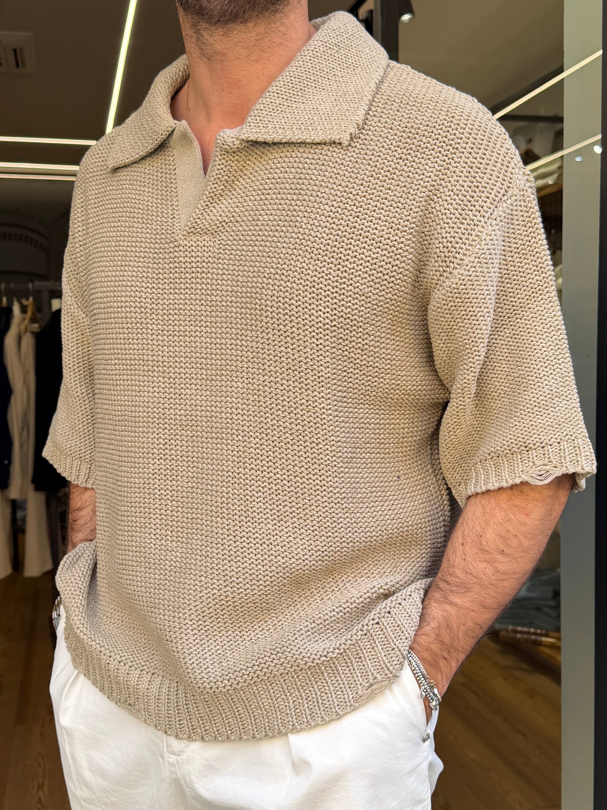 Telacruda: Polo KNIT
