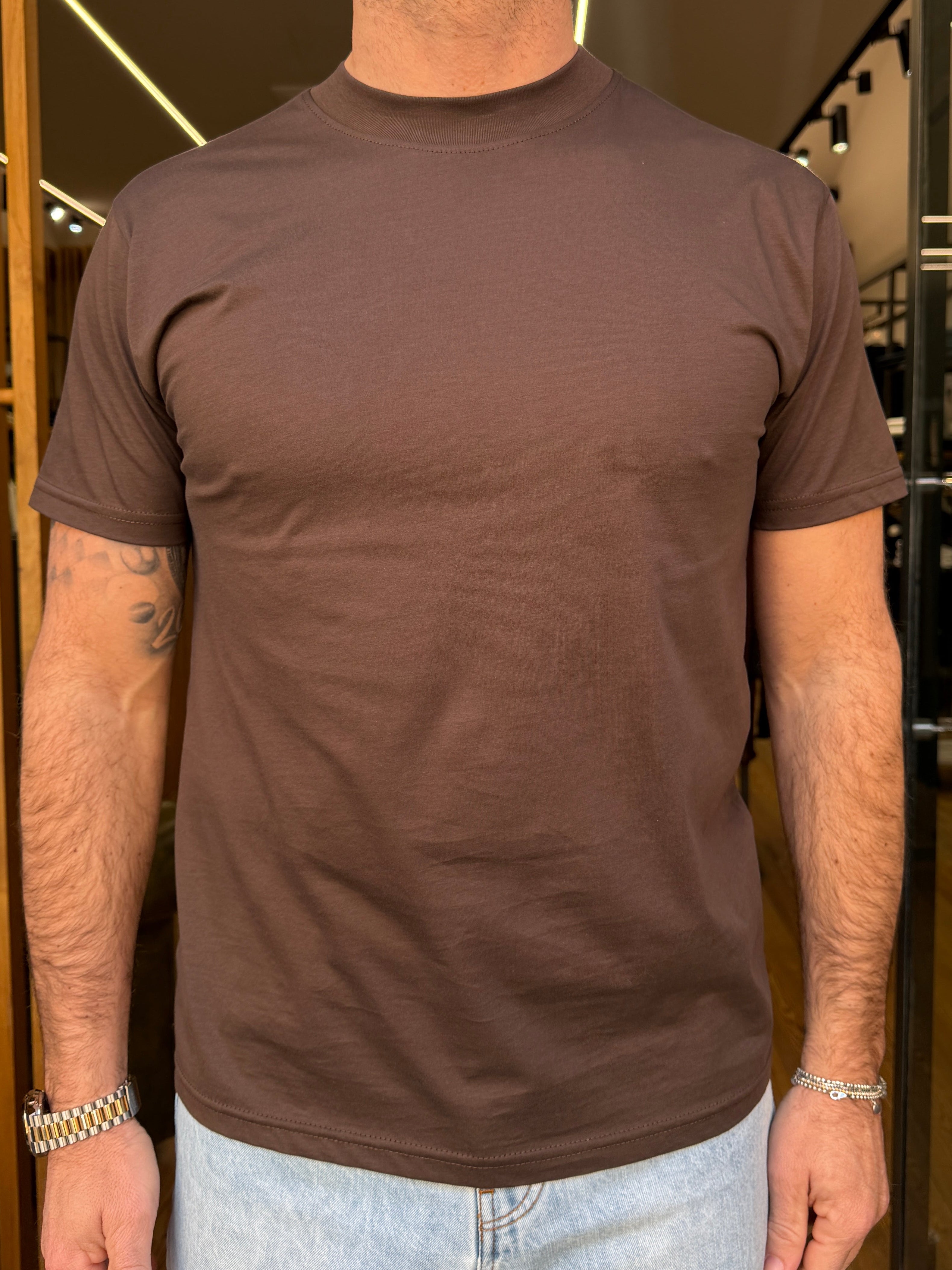 Squad: Nico- T-shirt in filo di Scozia