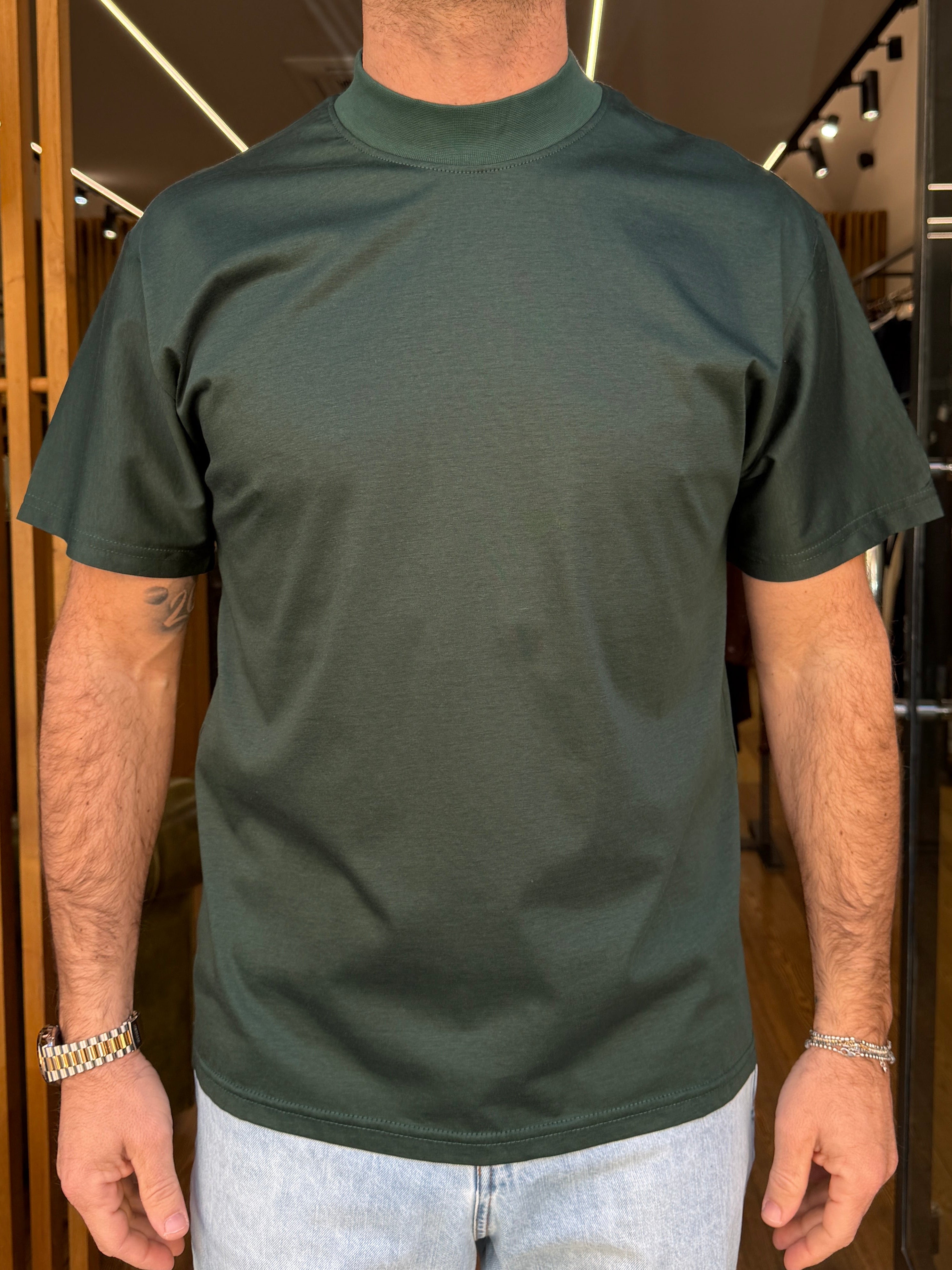 Squad: Nico1- T-shirt in filo di Scozia