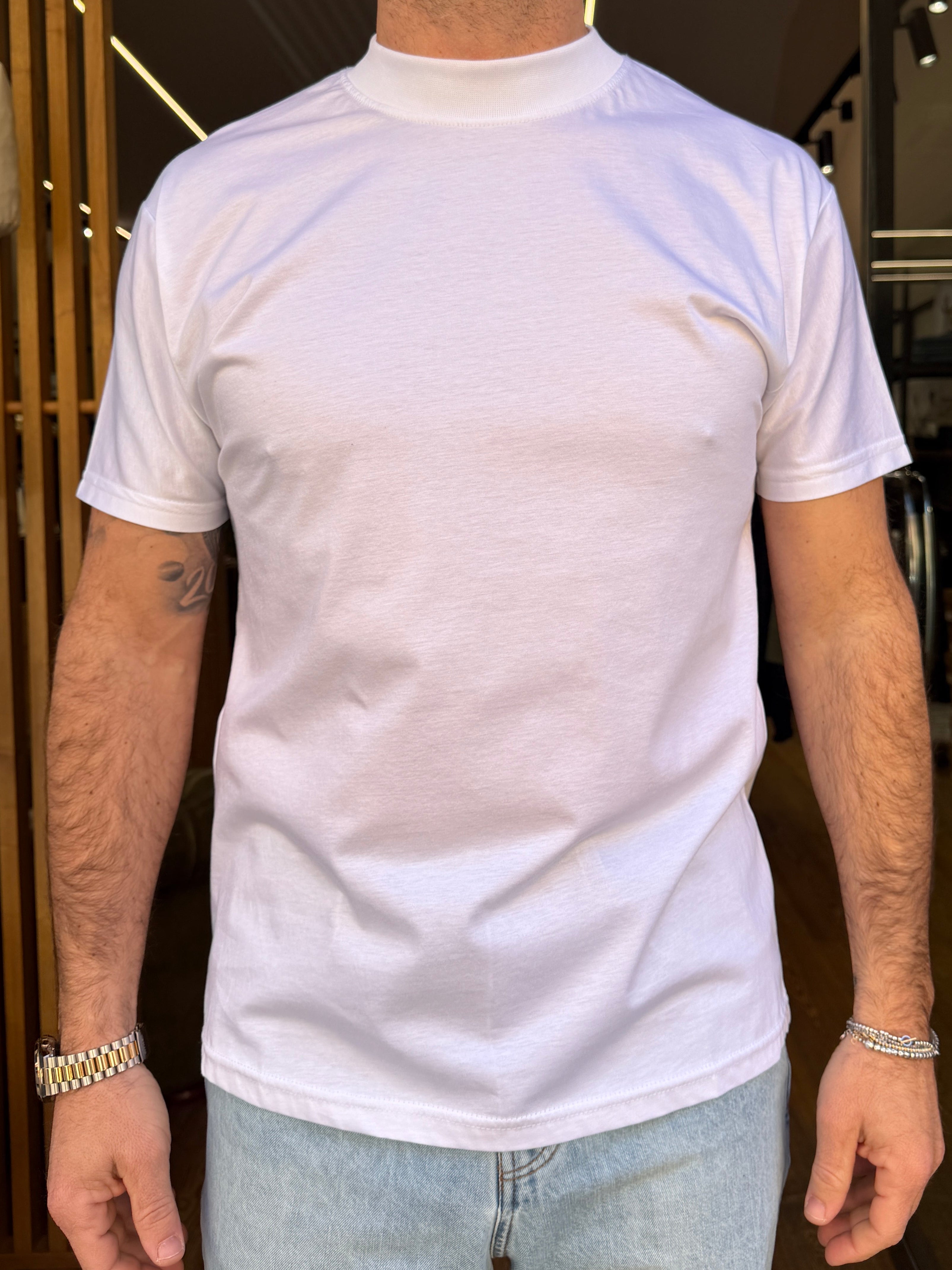 Squad: Nico1- T-shirt in filo di Scozia