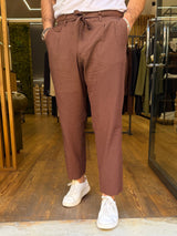 Squad: Martin - Pantalone vita alta con pence
