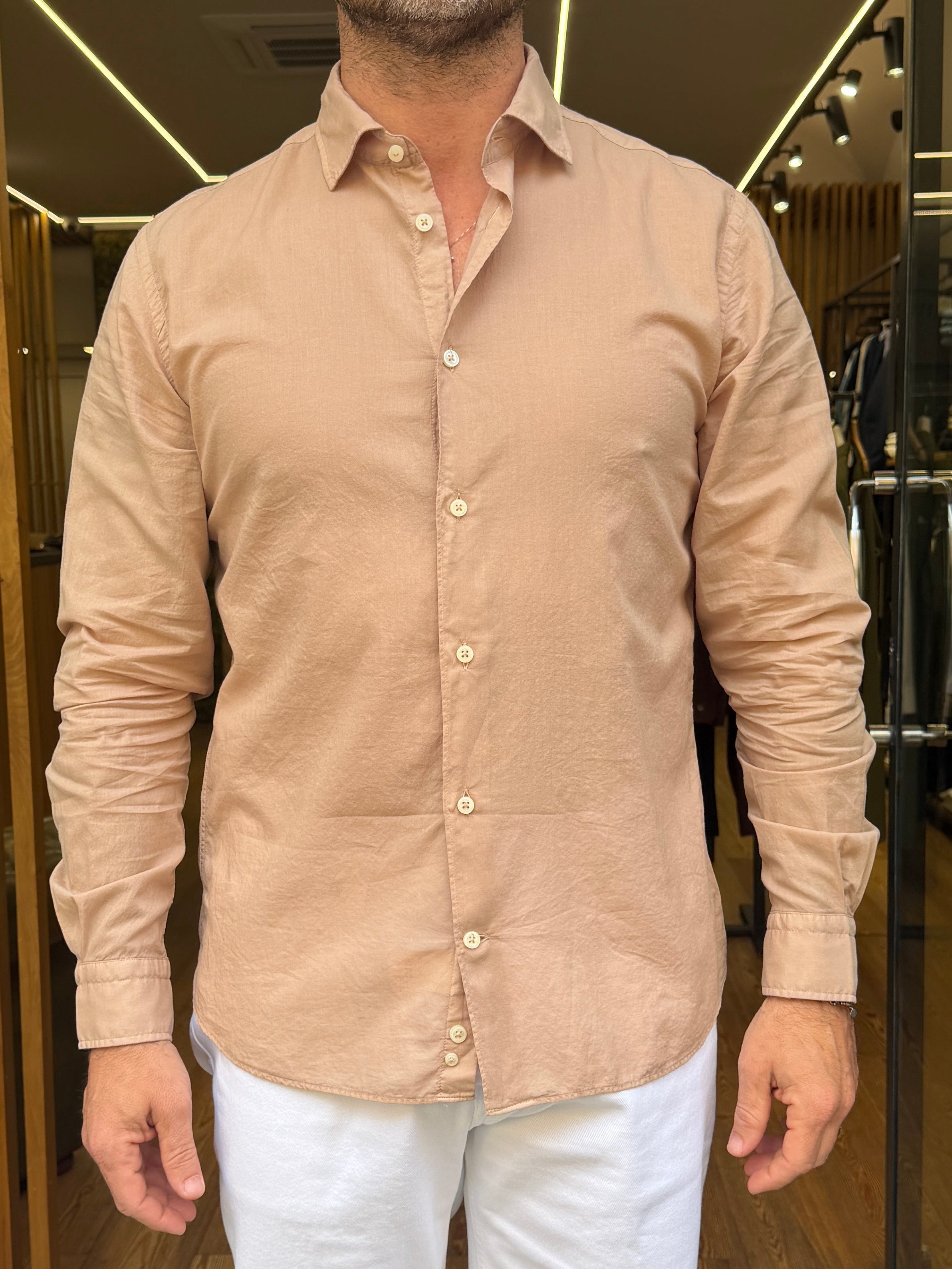 MASTRICAMICIAI: Camicia in cotone mussola