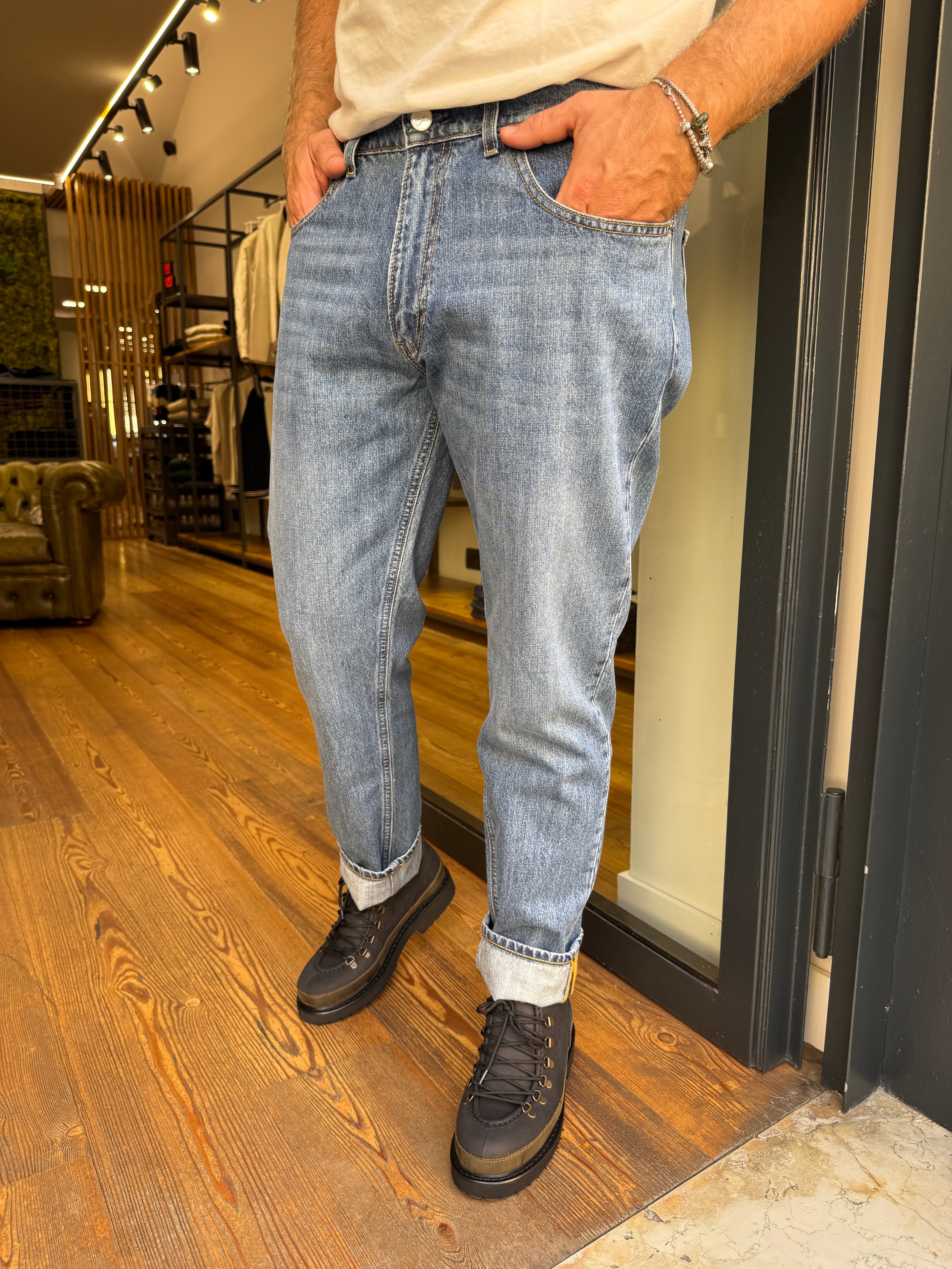 Pop84: J388- Denim lavaggio 899A