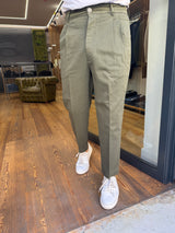 Lucat185- Japanese trousers with pleats