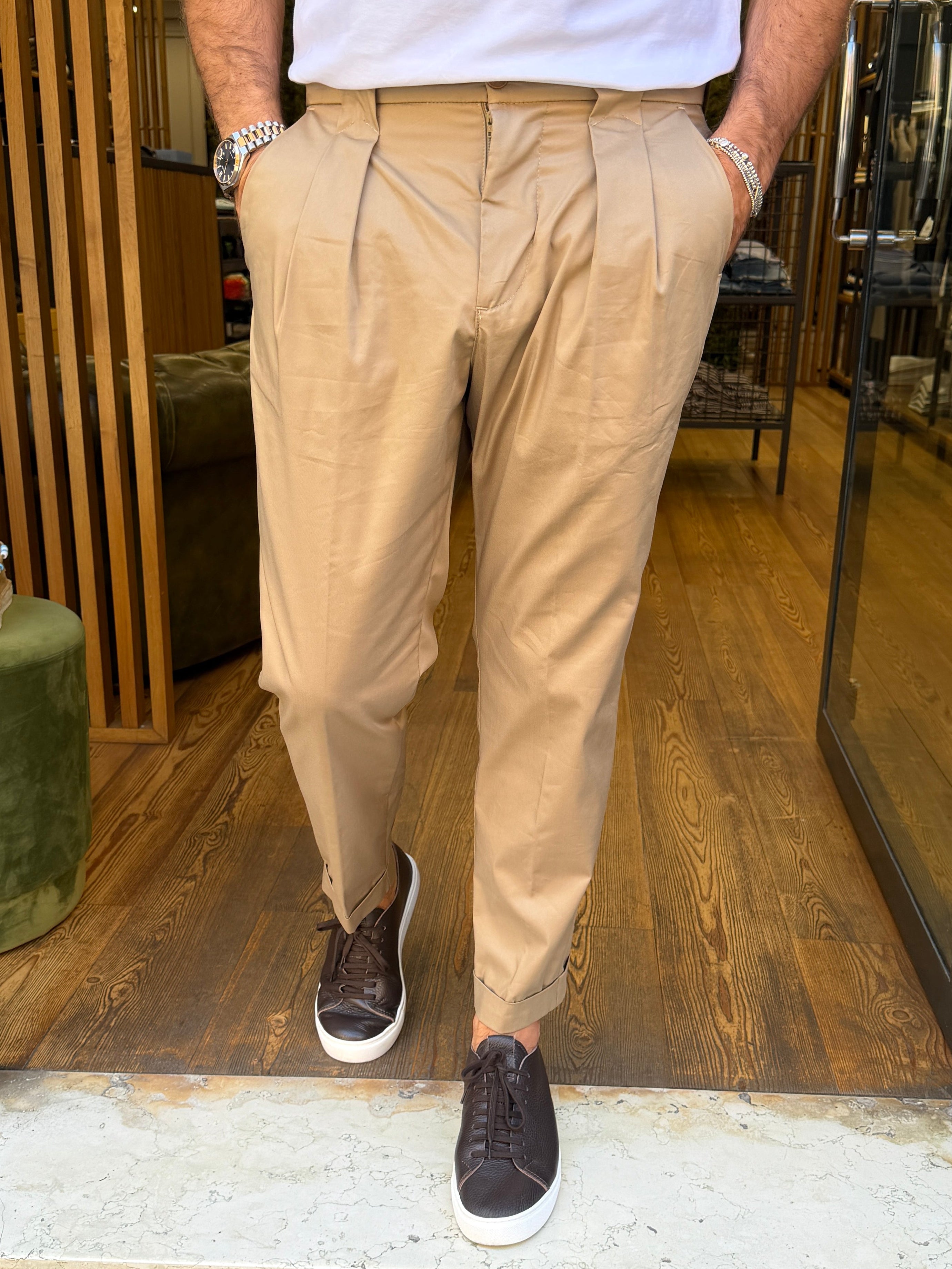 Squad: Riad -Pantalone c/pinces