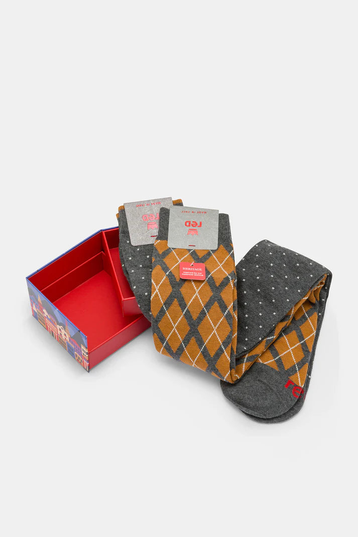 Red Sox: Calza lunga uomo Argyle e Puntaspillo