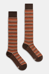 Red Sox: Calza lunga uomo Jacquard Barocco