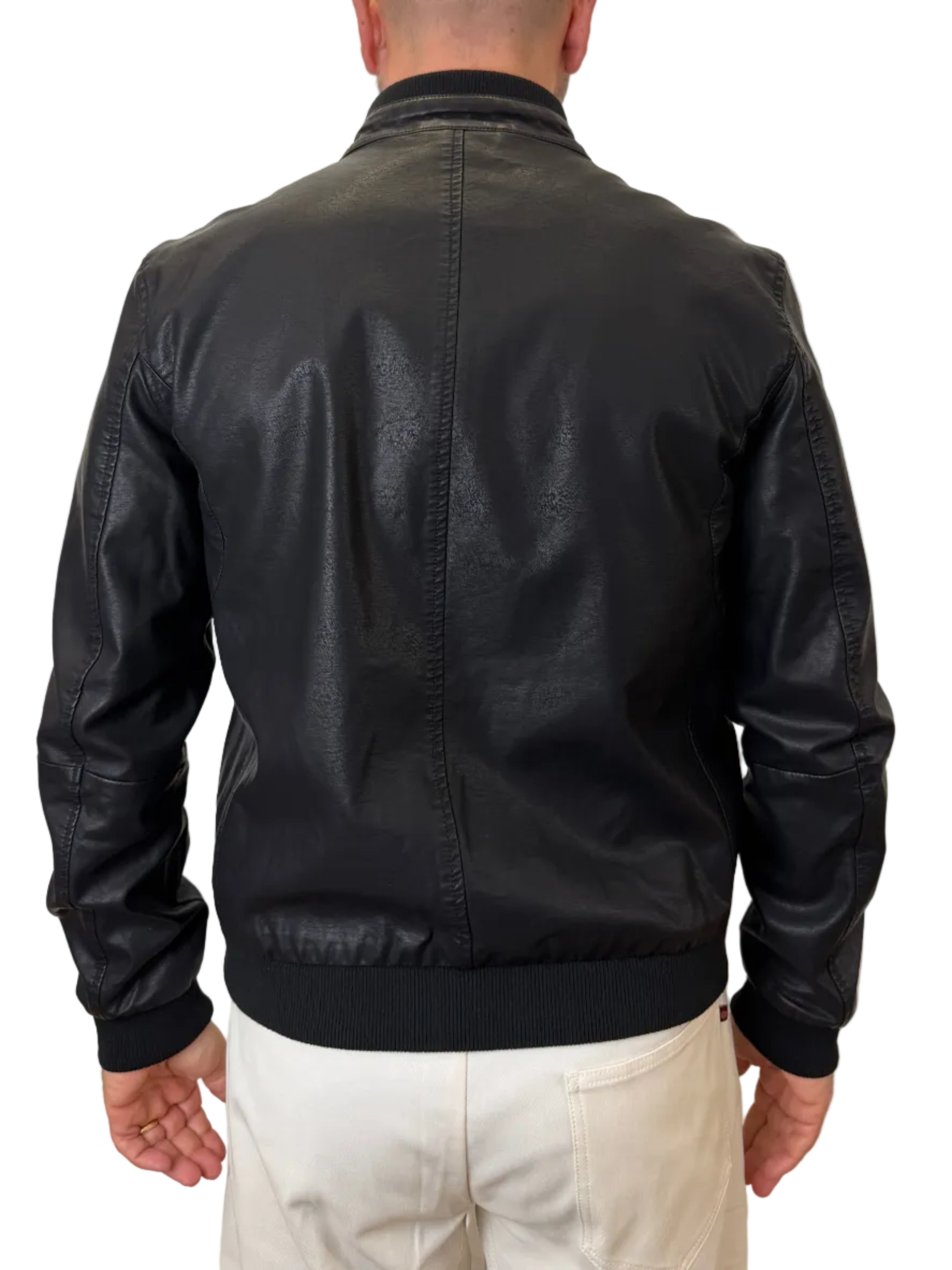 Trez: Grease - Giubbotto in ecopelle