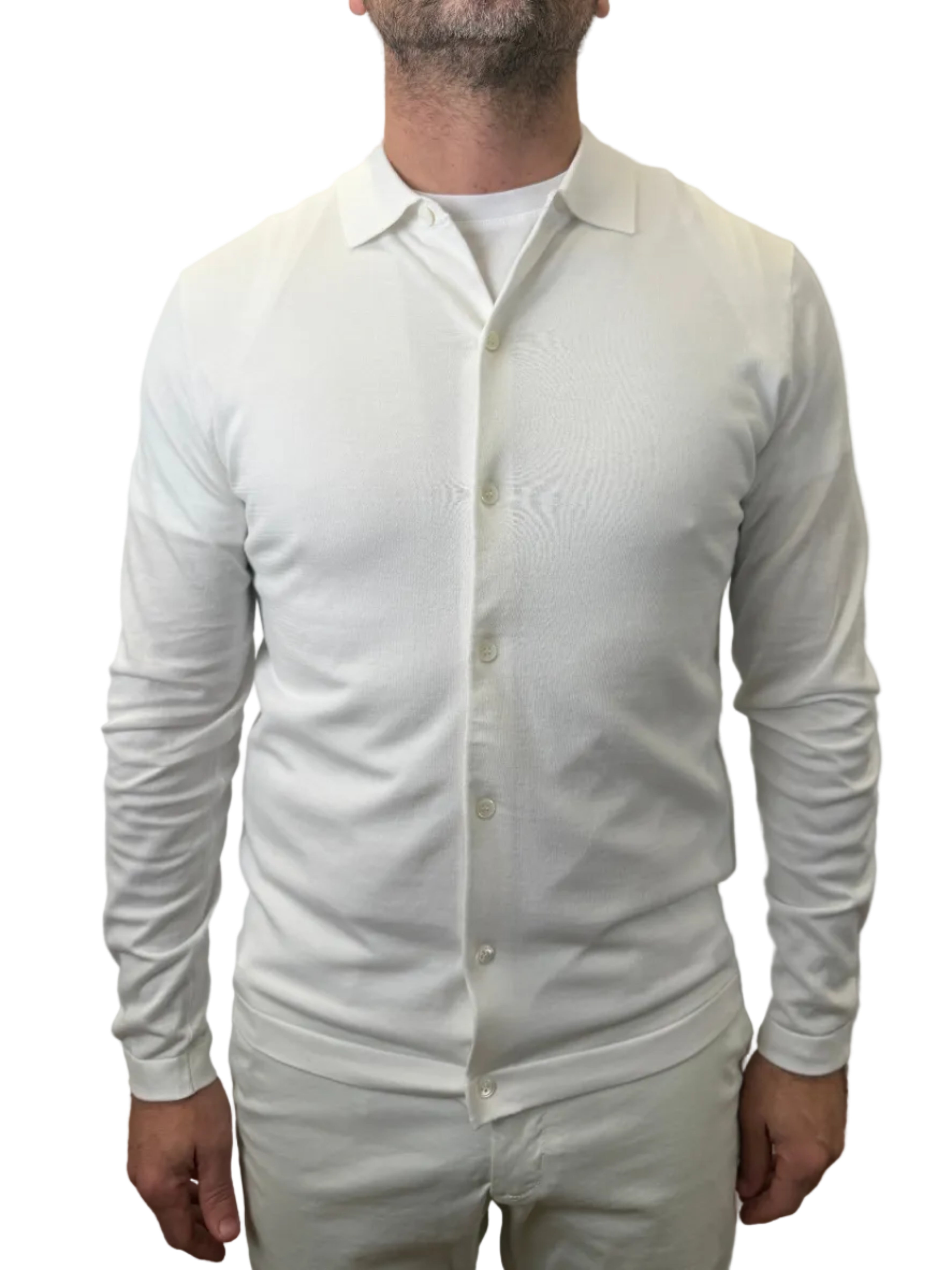 Diktat: Polo camicia m/l cotone finezza 18