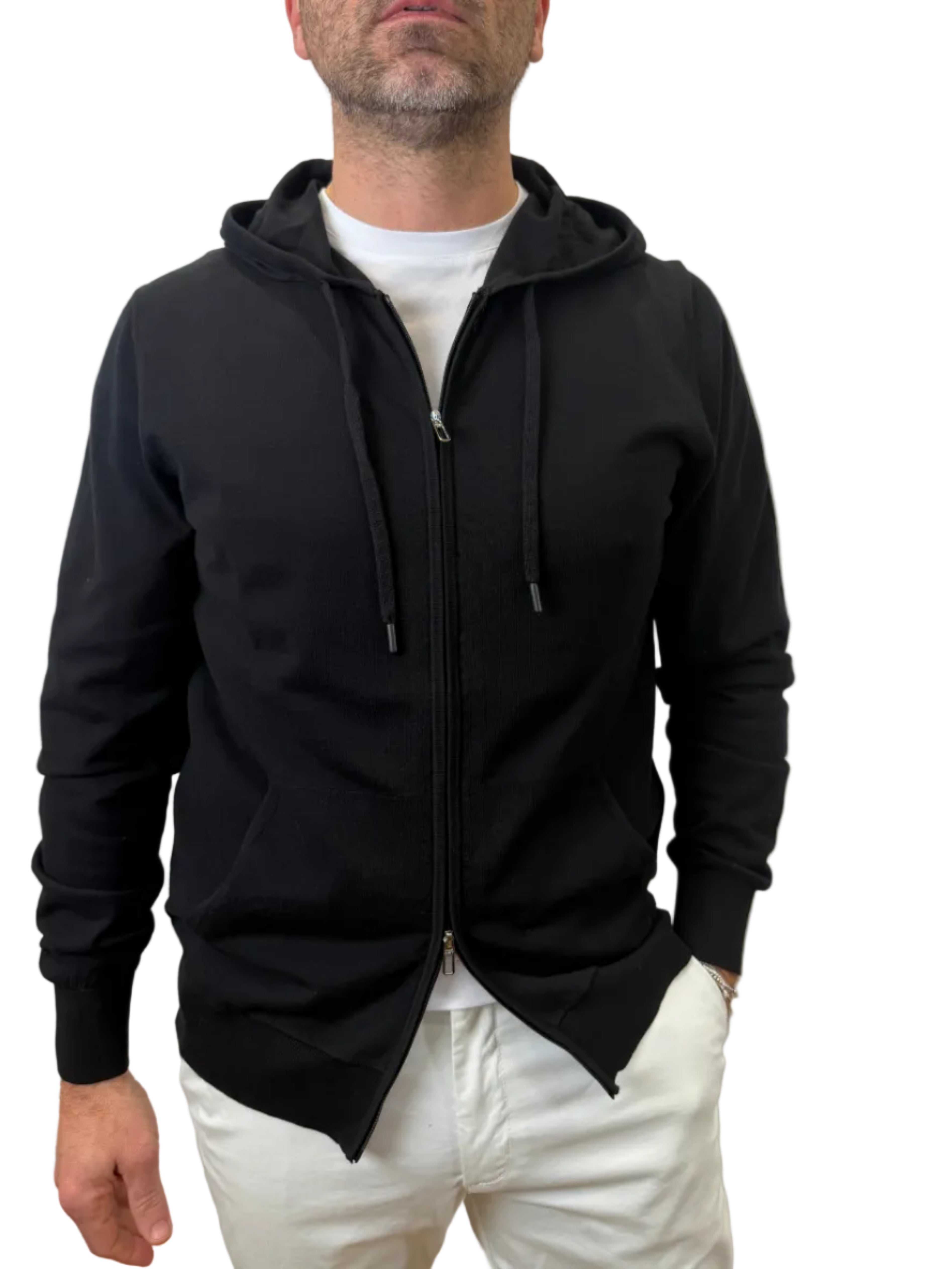 Diktat: Cardigan con cappuccio