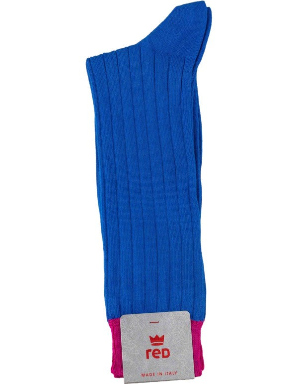 Red Sox:Calza Uomo Crew Costa Caldo Cotone Vermiglio