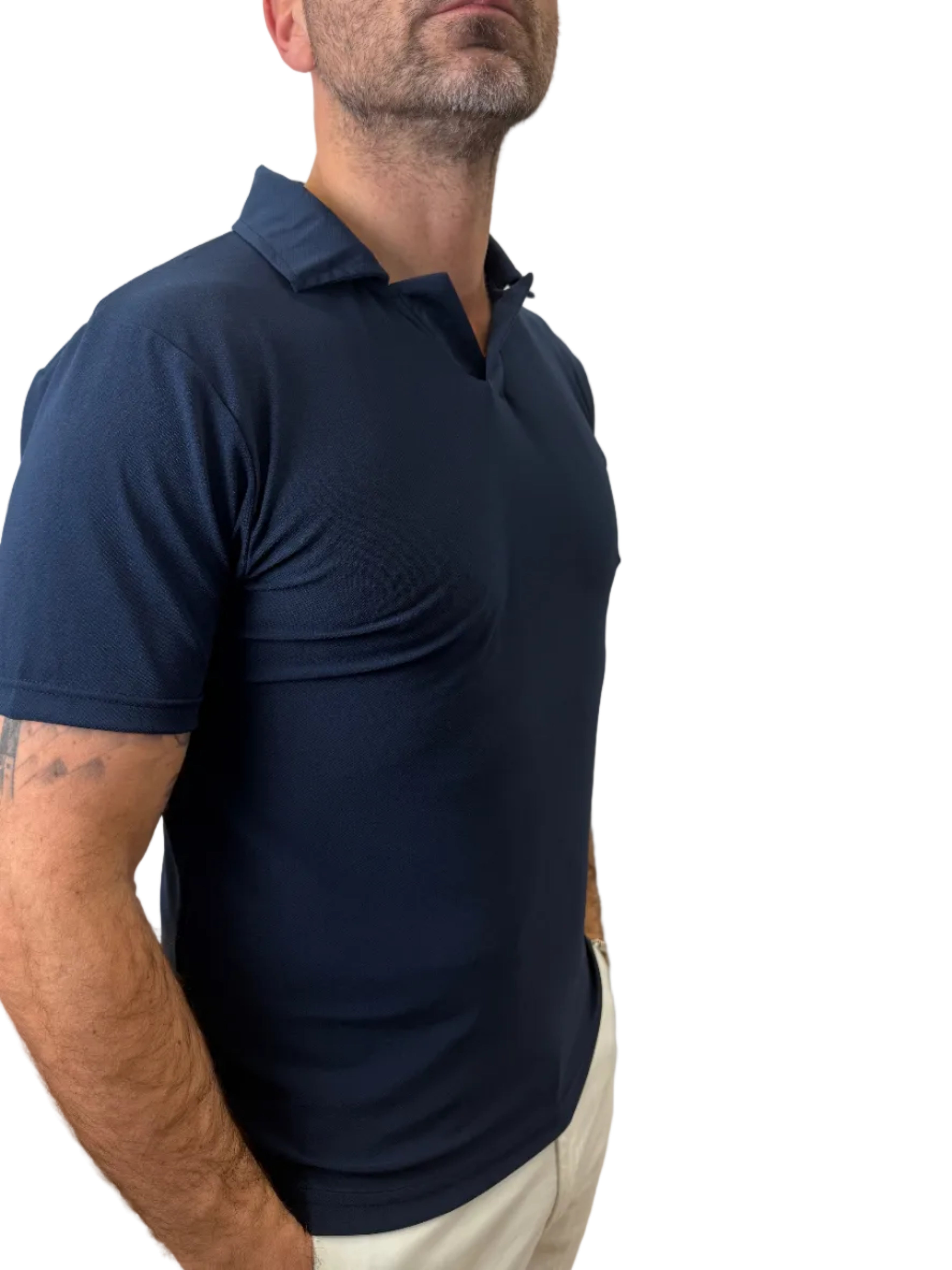 Squad: Polo Tech/senza bottoni